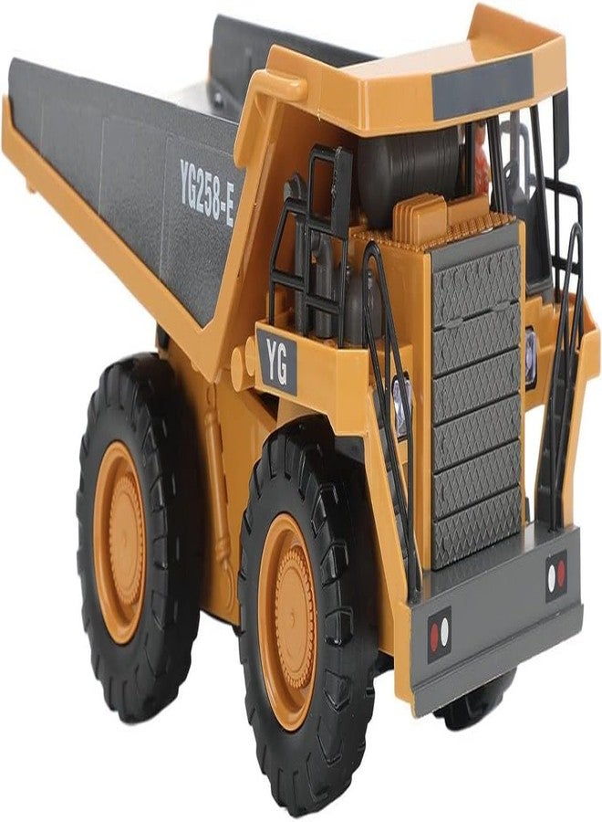 KING FORU Remote Control Excavator Toy 11 Channel Rc Excavator Truck Toys 1/18 Scale 2.4Ghz Construction Vehicles with Metal Shovel 680° Rotation Lights & Sounds for Kids Boys, Multicolor_45 - Image 2